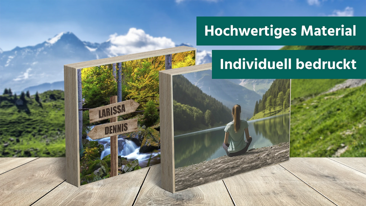 Holzbilder (Foto auf Holz)
