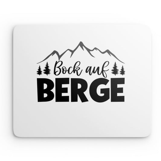 Mouse Pad "Bock auf Berge"