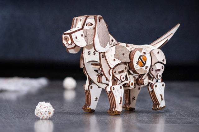 EWA I Puppy - Hundewelpe I Holzpuzzle