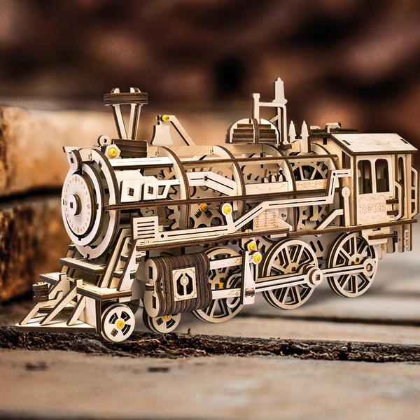 ROBOTIME I Lokomotive I Holzpuzzle