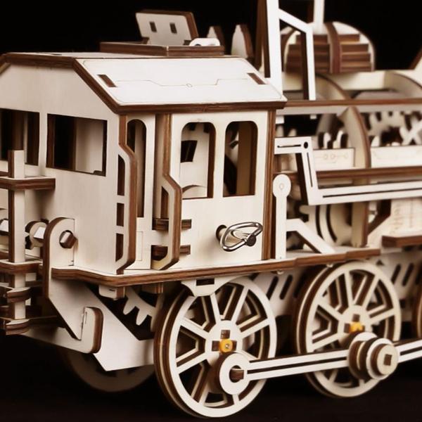 ROBOTIME I Lokomotive I Holzpuzzle