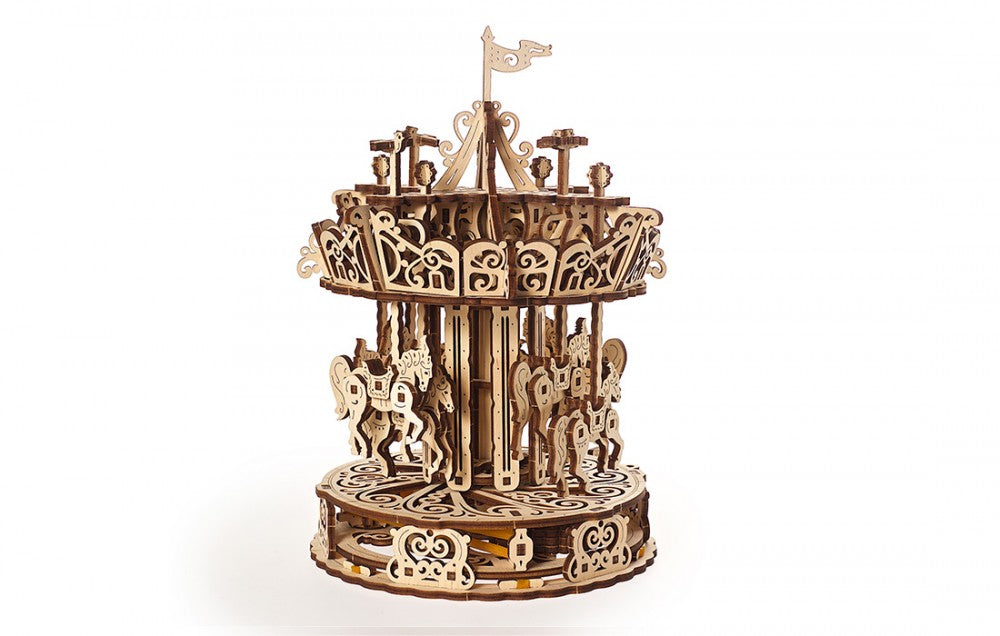 UGEARS I Karussell I Holzpuzzle
