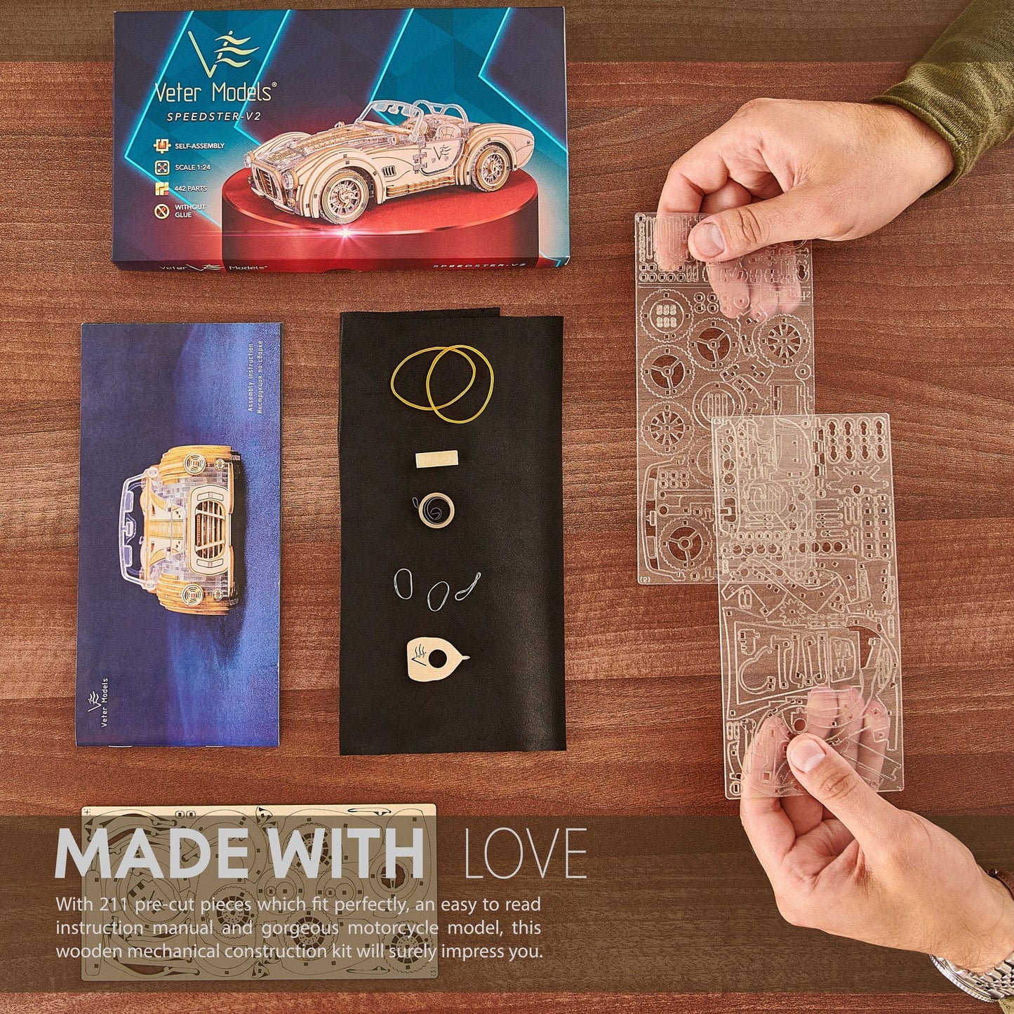 Veter Models I Speedster V2 I Hybridpuzzle