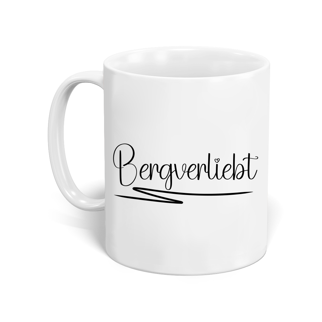 Tasse "Bergverliebt"
