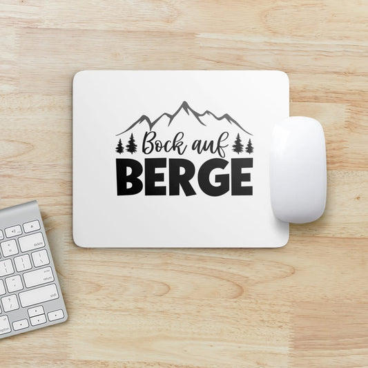 Mouse Pad "Bock auf Berge"