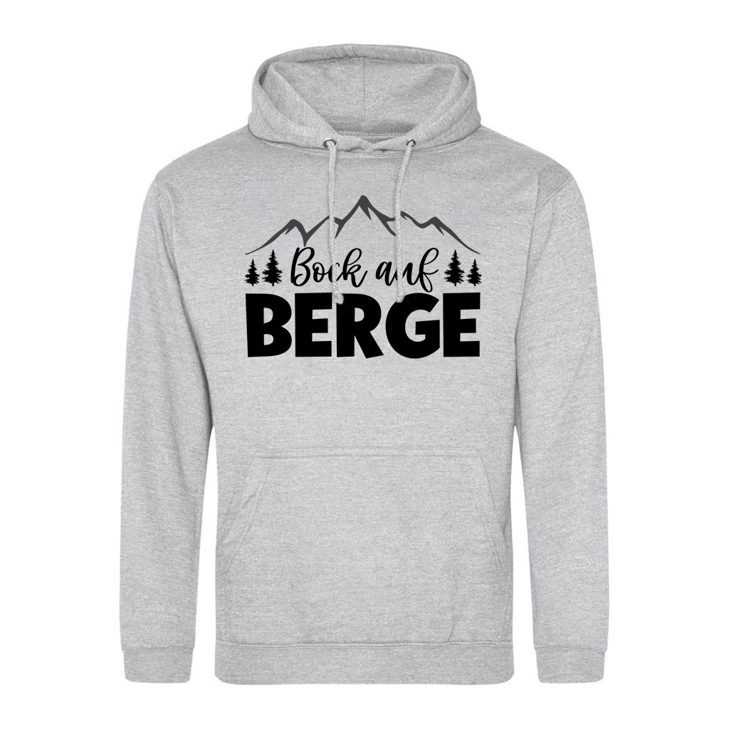 Hoodie "Bock auf Berge"