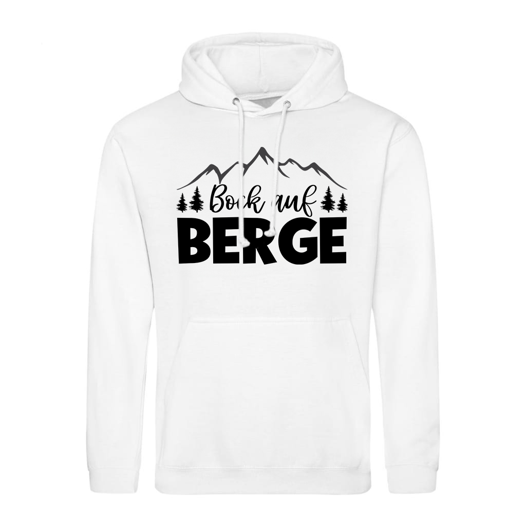 Hoodie "Bock auf Berge"