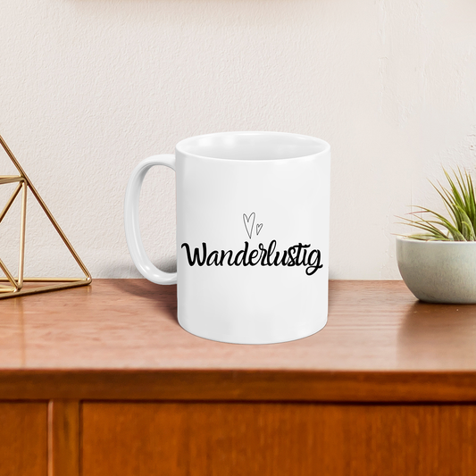 Tasse "Wanderlustig"