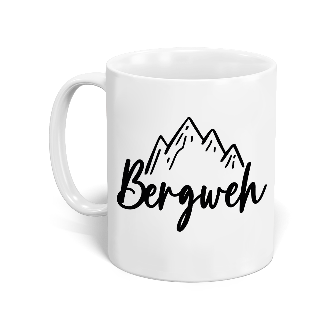 Tasse "Bergweh"