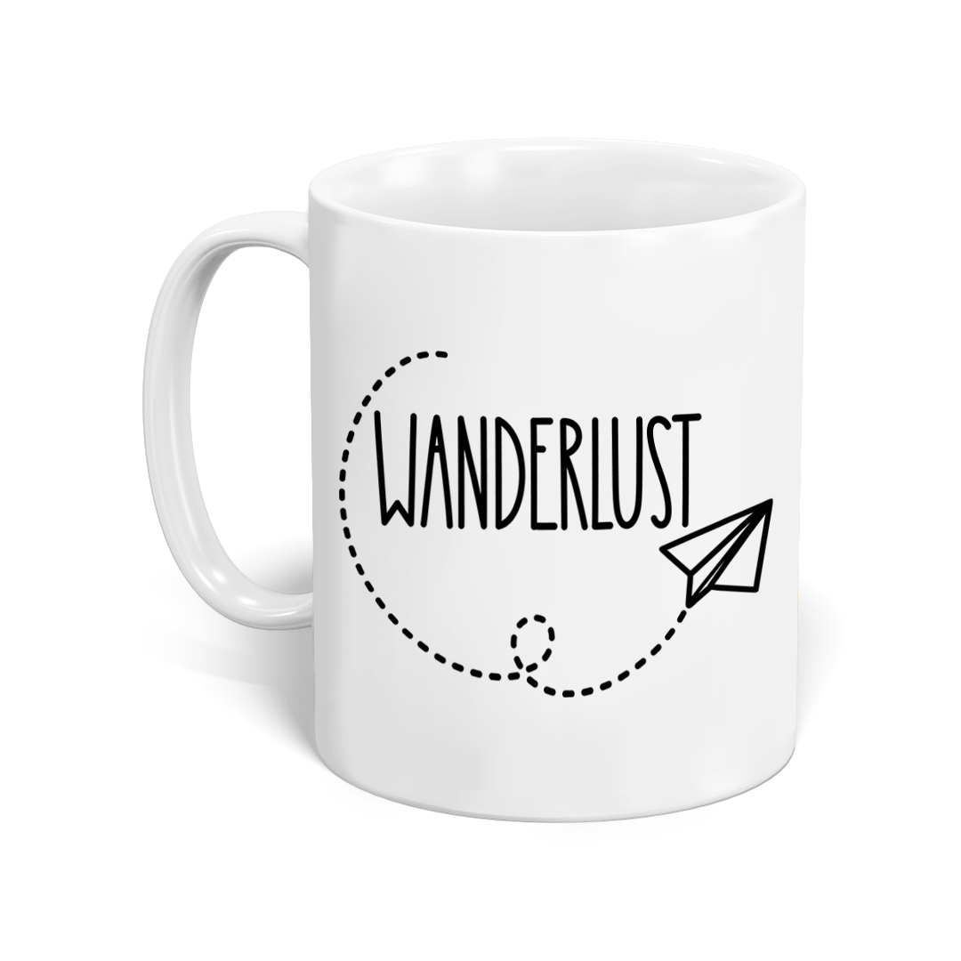 Tasse "Wanderlust"