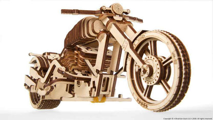 UGEARS I Motorrad I Holzpuzzle